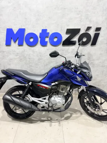 HONDA CG 160 FAN AZUL 2025