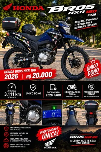Honda NXR 160 Bros Flex 2026