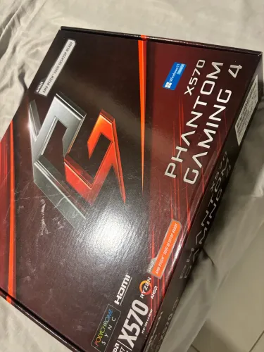Placa mãe x570 asrock phantom gaming 4 - Wi-Fi