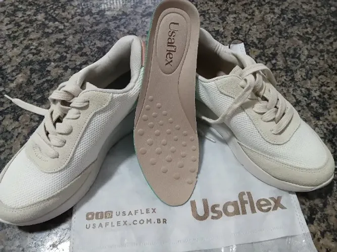 Tenis Usaflex n=35 Novo c/ Nota Fiscal-R$429 por R$380. Obs: Só Retirada !
