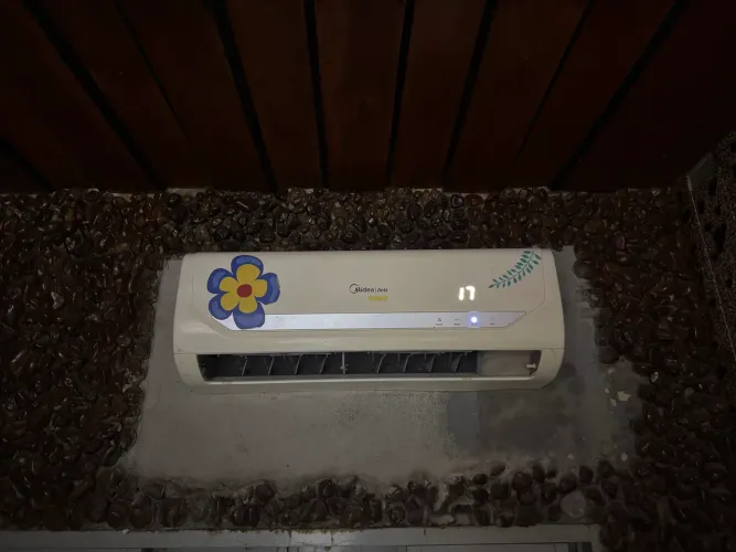 Central de ar 9mil btus