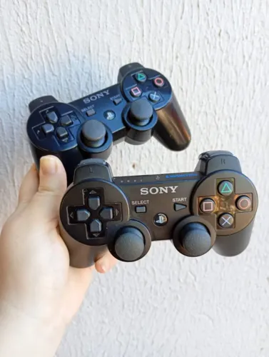 Controles ps3 original sony valor pelo par envio Olx pay 