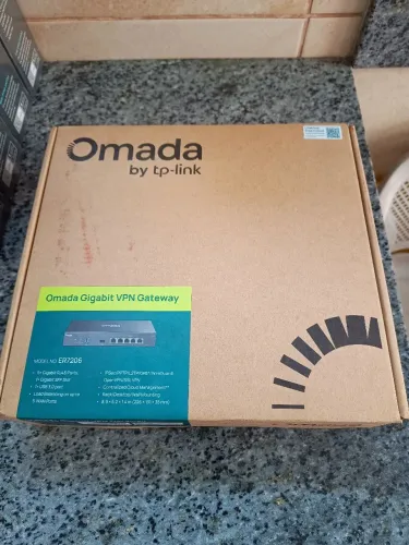 Vendo Roteador Tp-link Omada Er7206 Vpn Multi-wan Load BalanceGigabit, novo.