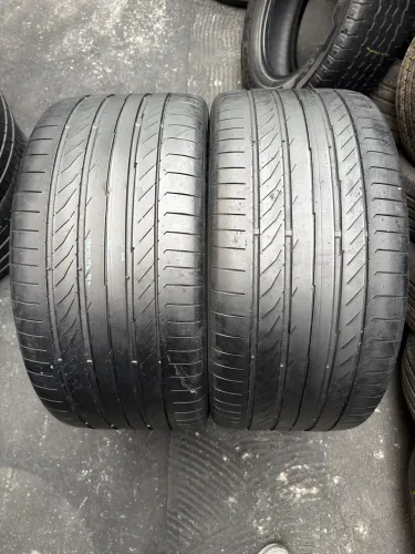 02 PNEUS 295 35 21 CONTINENTAL - R$ R$ 1.600,00 O PAR C/ MONTAGEM + BALANCEAMENTO