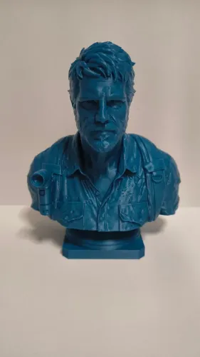 Busto Joel The Last of Us - Impressão 3D - 18cm