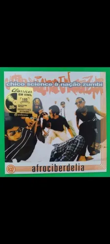 LP Chico Science e Nação Zumbi - Afrociberdelia - polysom disco vinil lacrado