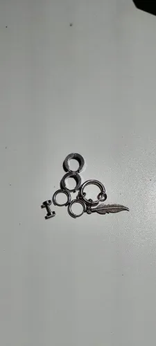 Brincos Maculinos de Prata e Aço
