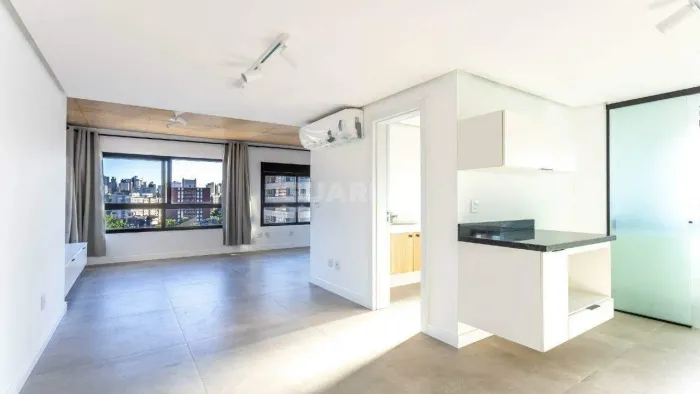 Loft/Flat para aluguel, 1 quarto, 1 vaga, Petrópolis - Porto Alegre/RS