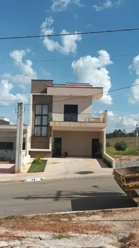 Casa à venda em Sorocaba, Condomínio Villagio Wanel, com 3 quartos, com 148 m²