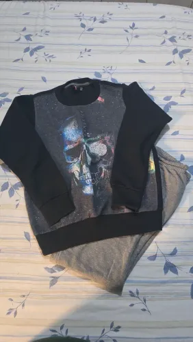 ? Conjunto Moletom Gangster Tam. 16 ?