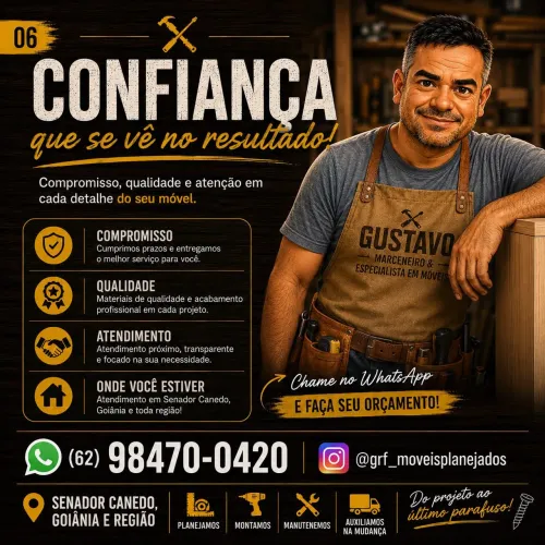 Profissional na área de planejados
