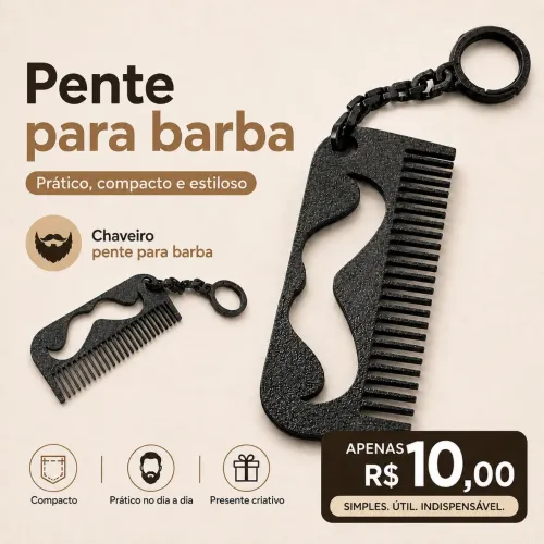 Chaveiro de pente