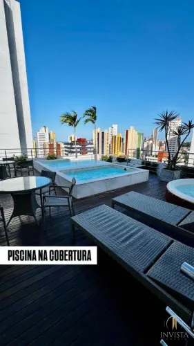 Flat com 1 dormitório à venda, 22 m² por R$ 349.000 - Manaíra - João Pessoa/PB