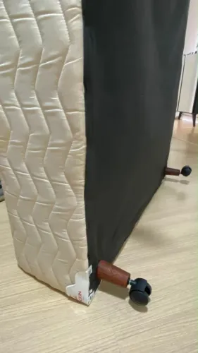 Cama boa densidade, box solteiro