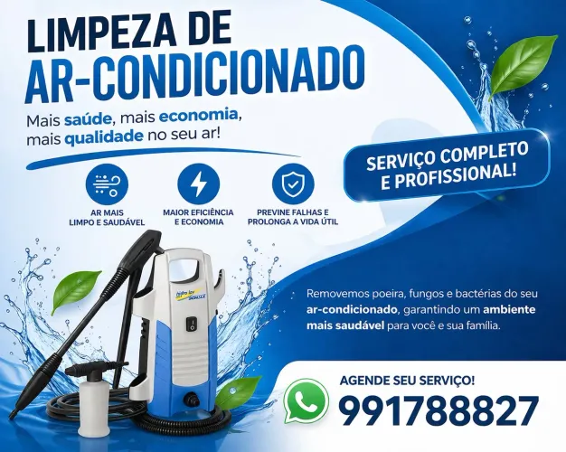 Lavagem de ar-condicionado de janela