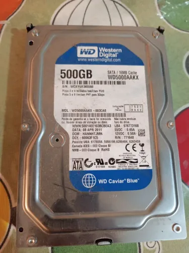 HD 500GB de Computador