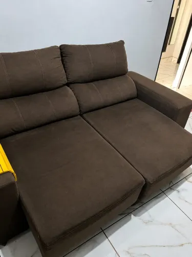 Sofá retrátil + painel
