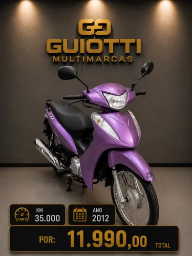 Honda biz 125 Ano 2012
