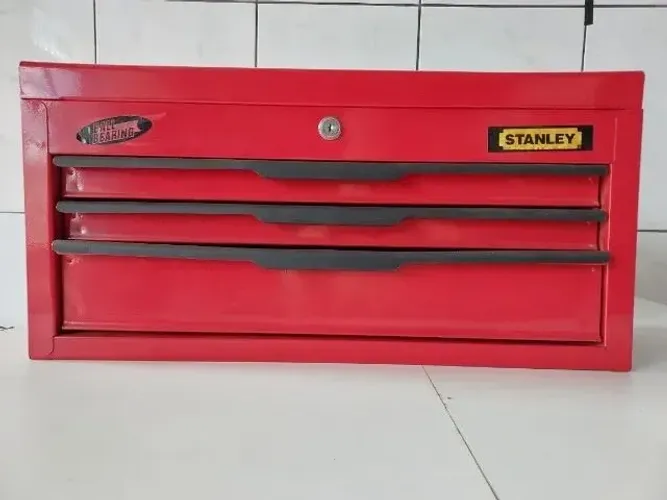Baú Gabinete Metálico Ferramentas Stanley com Gaveta