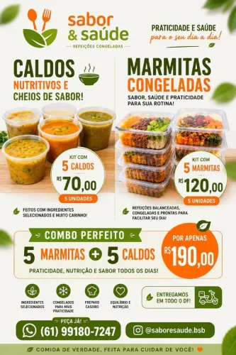 Marmita Fit Congeladas