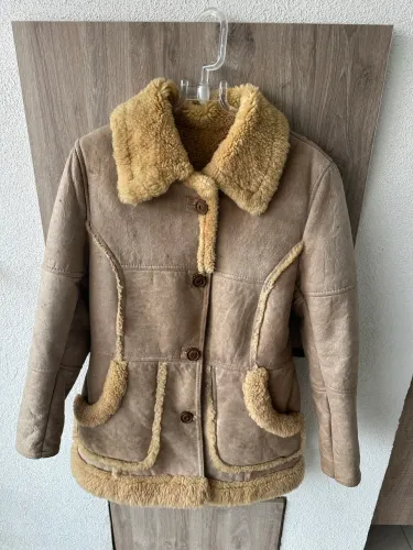 Casaco Estilo Shearling Camurça Forro Carneirinho Vintage Parka Linda ! Campinas cambuí