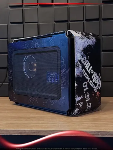Desktop Ryzen 5 5500, RTX 2060 Super 8GB, 32GB RAM, 512GB NVMe, Gabinete ITX Cougar