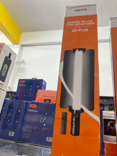 Bastão de Luz de Preenchimento RGB Fotográfico 2700K a 7500K