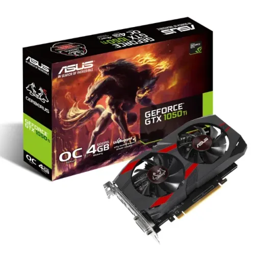 GTX 1050 Ti 4GB - ASUS CERBERUS