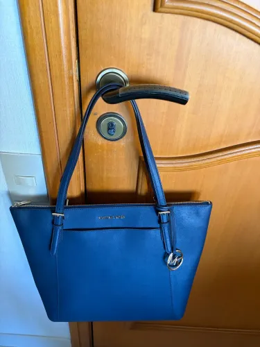 Bolsa Michael Kors Original Ciara Azul Marinho - Nova c/ Etiqueta