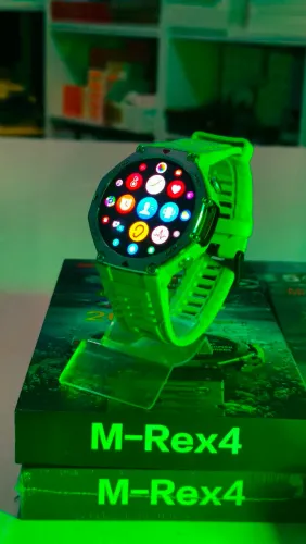 RELÓGIO INTELIGENTE REX 4 MICROWEAR REDONDO AMOLED 