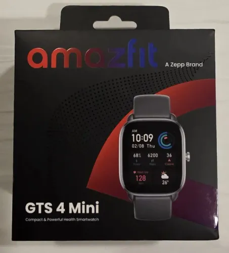 Relógio Smartwatch Amazfit - Gts 4 Mini