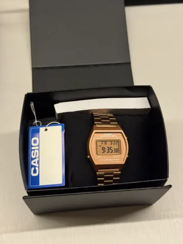 Relógio Casio 3294 rose feminino seminovo com caixa