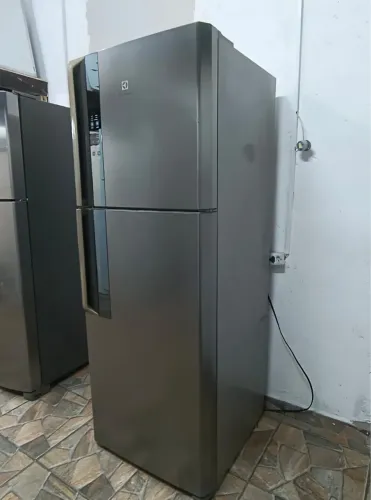 Geladeira Electrolux Inox - Froos Free