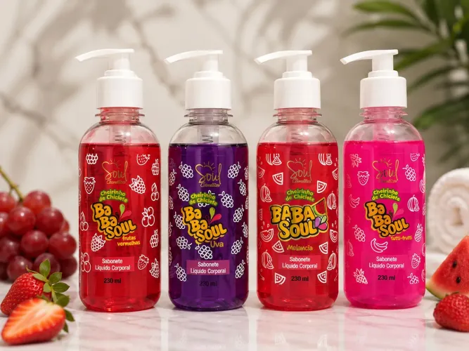 Sabonete Corporal Babasoul Soul Cosméticos