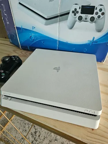 Ps4 slim white passo cartão pego ps3 