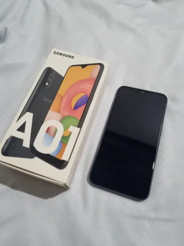 Samsung Galaxy A01 32GB Azul - Conservado / Funcionando