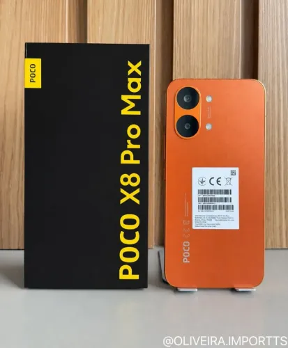 POCO X8 PRO MAX 512GB - SOMOS LOJA FÍSICA