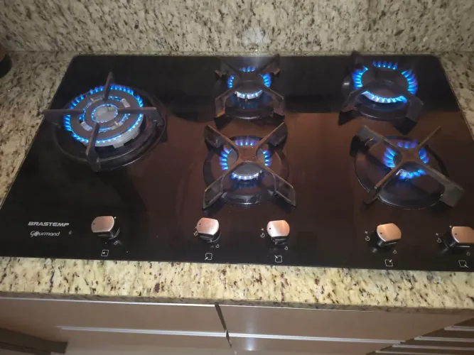 Cooktop Brastemp Gourmand 5 Bocas - Funcionando 100%