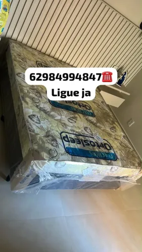 Cama box casal novo