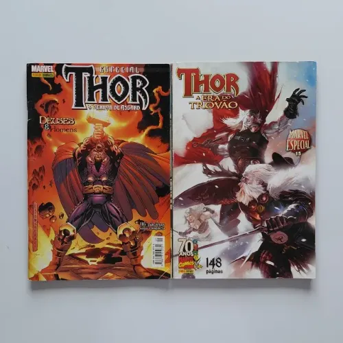 Thor: A Era do Trovão (Marvel Especial 15) + Especial Thor: O Senhor de Asgard