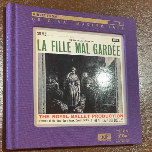 CD XRCD24 La Fille Mal Gardée Hérold Lanchbery Decca FIM Japão Como Novo!