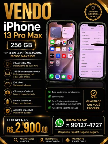 Vendo iPhone 13 Pro Max