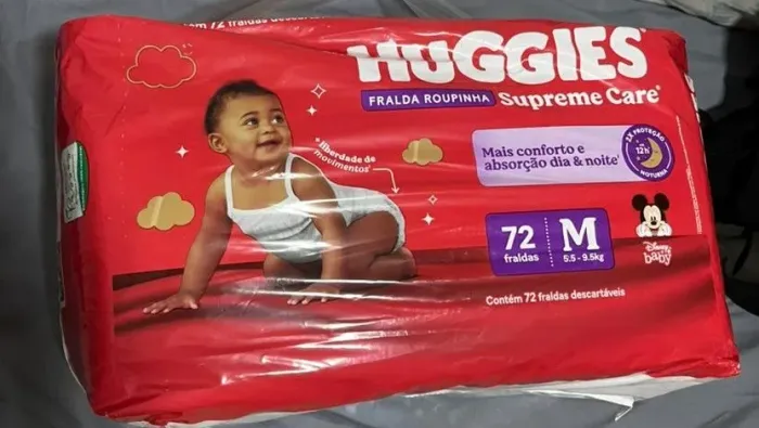 Fralda Descatavel Huggies Supreme Care 