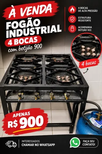 Fogão industrial
