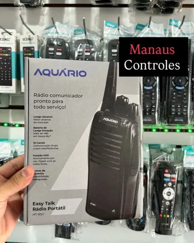 Rádio Comunicador Easy Talk Aquário Par de Rádio ( Promoção )