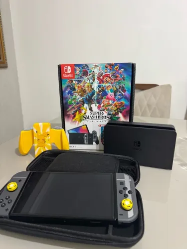 Nintendo Switch Oled desbloqueado edição especial