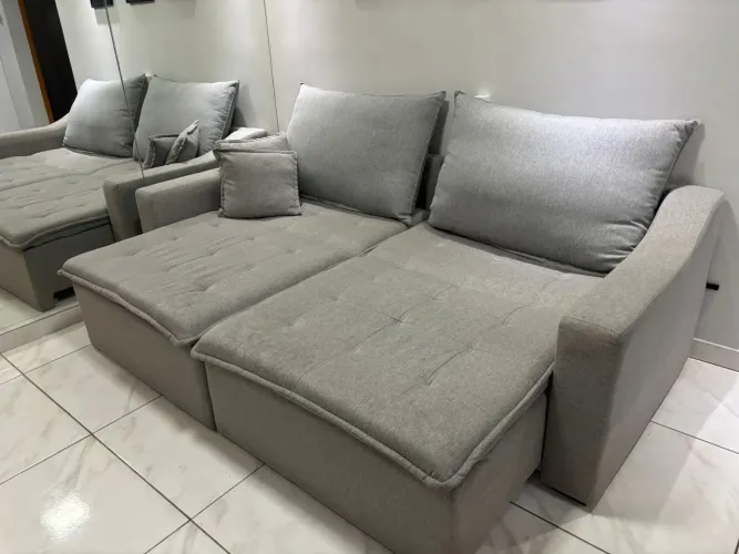 Sofá cama Zero caixa usado em ótimo estado