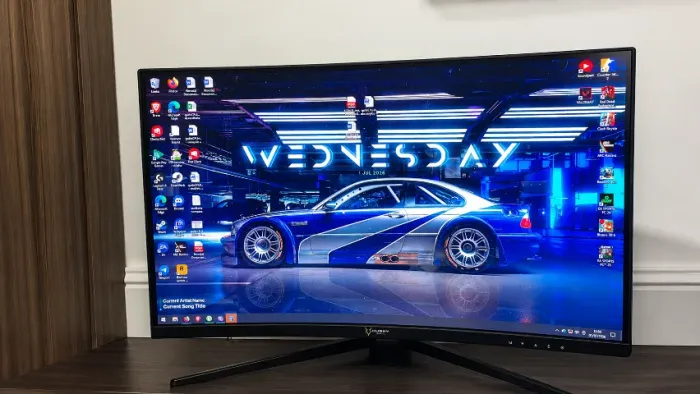 Monitor Gamer Husky Storm 27' LED Curvo 165 Hz