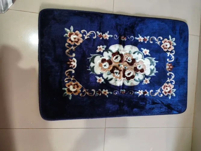 Tapete azul novo