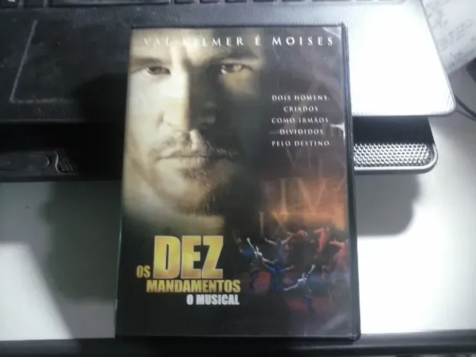 Dvd - Os Dez Mandamentos - O Musical - ( 2006 )